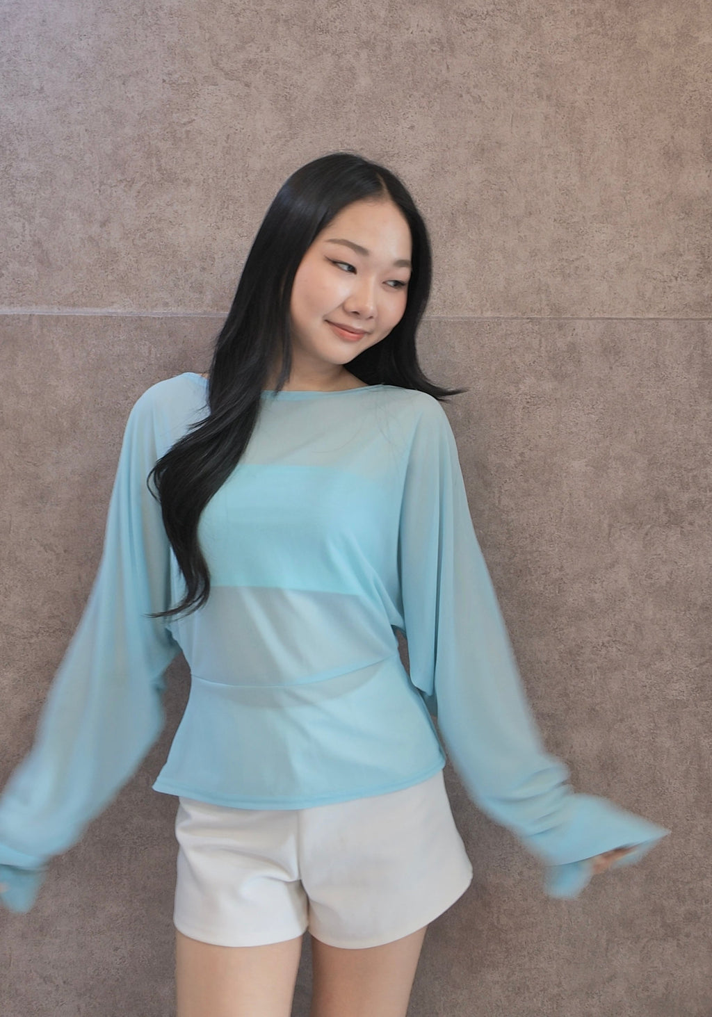 Tiffany blue long sleeve