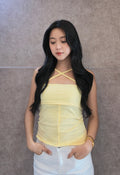 Yellow crisscross