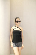 Black crisscross