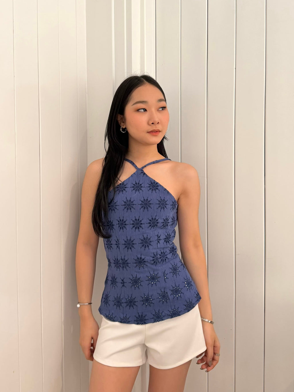 Navy lacey