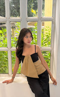 Two tone top